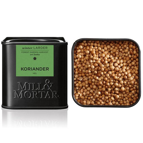 Korianderfrø hel Økologisk - 35 gr - Mill & Mortar