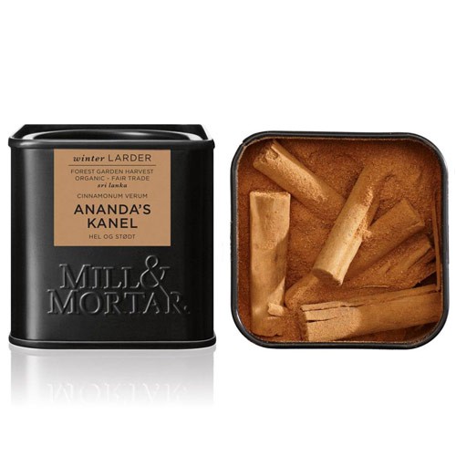 Ananda´s kanel stødt & hel Økologisk  - 50 gr - Mill & Mortar