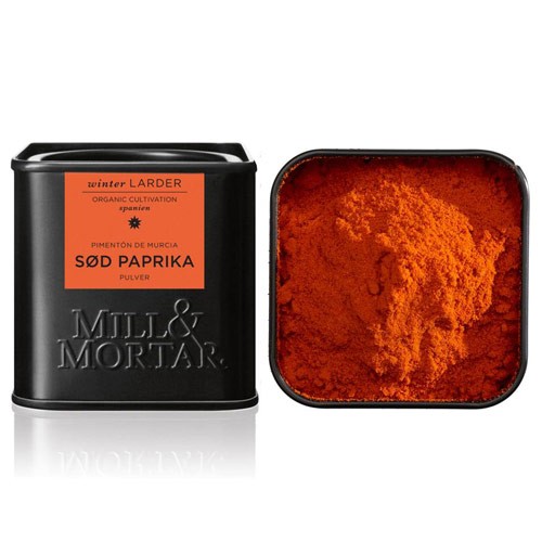 Paprika sød Murcia Økologisk - 50 gr - Mill & Mortar 