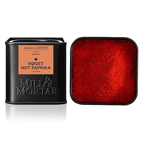 Paprika røget stærk - 50 gr - Mill & Mortar