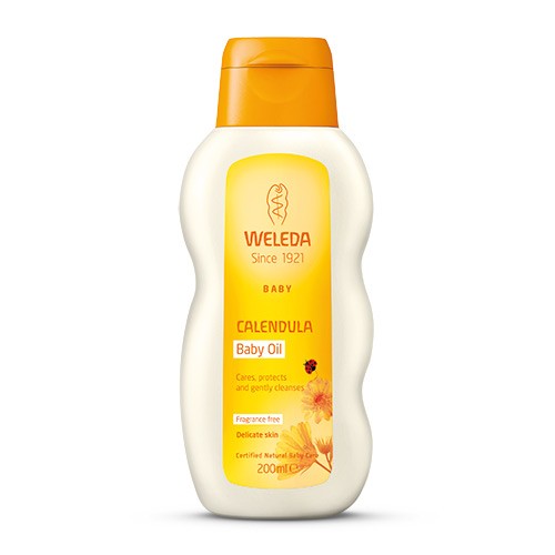 Calendula Baby Oil Mamma  - 200 ml - Weleda