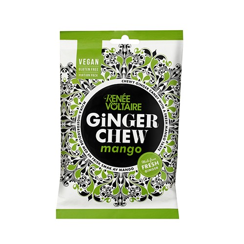 Ginger Chews Mango - 120 gram - Renée Voltaire