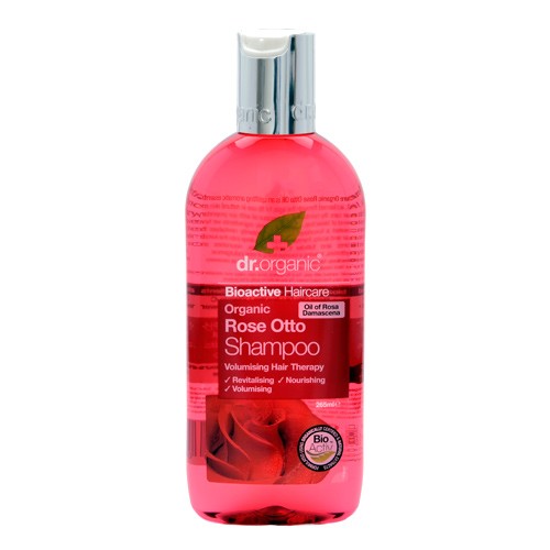 Shampoo Rose Otto  - 265 ml - Dr. Organic