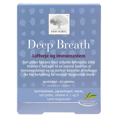 Deep Breath - 60 tabletter - New Nordic