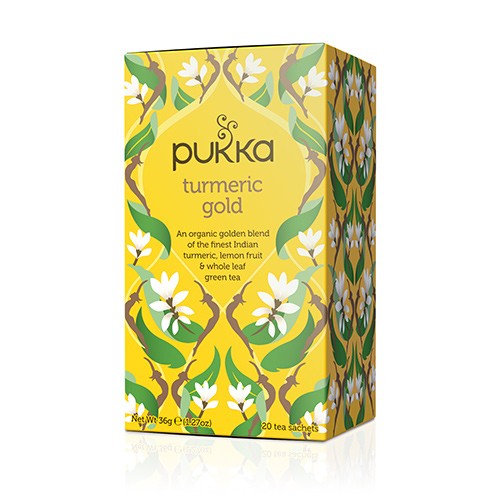 Turmeric gold tea Økologisk - 20 breve - Pukka 
