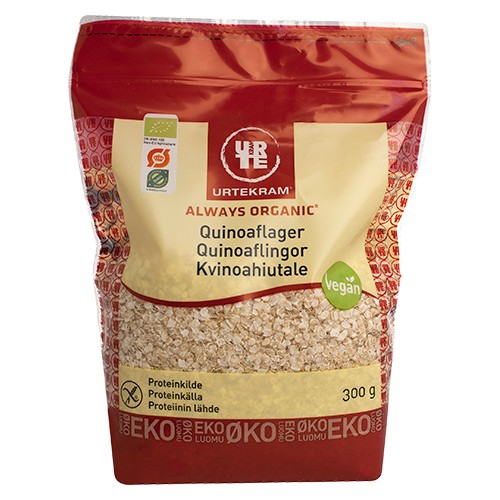 Quinoaflager Økologisk  - 300 gram - Urtekram