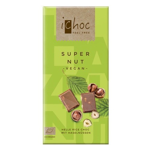 Super nut vegan   Økologisk  - 80 gram - Ichoc 