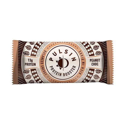 Billede af Proteinbar booster Peanut Choc Pulsin - 50 gram - Pulsin