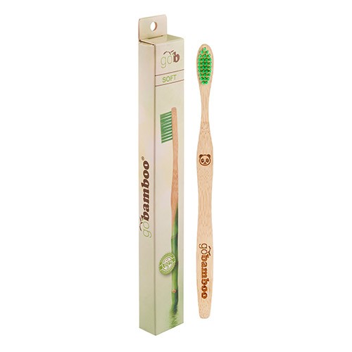 Tandbørste bambus soft voksne - 1 styk