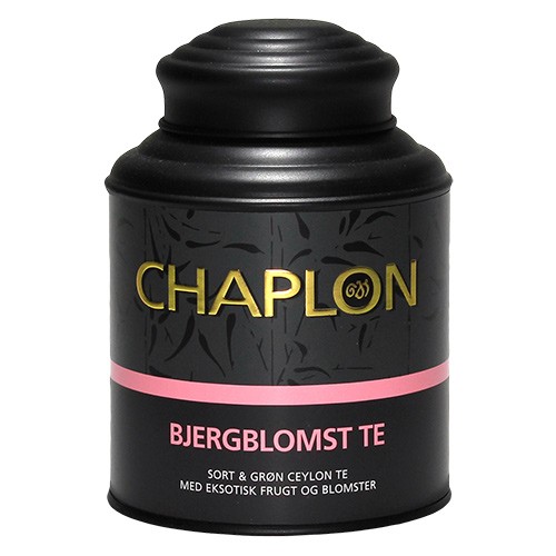 Bjergblomst grøn te dåse Økologisk - 160 gram - Chaplon
