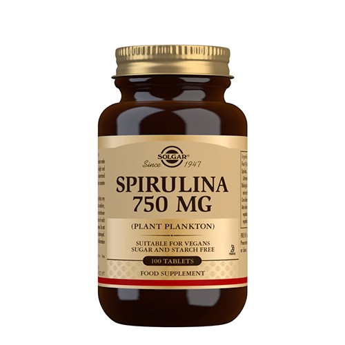 Spirulina - 80 tabletter - Solgar