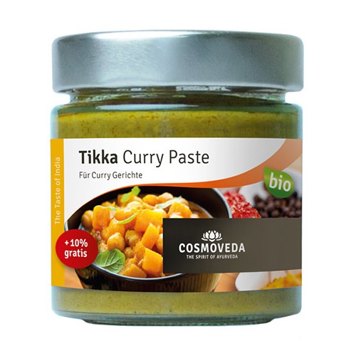 Tikka Curry Paste Økologisk- 175 gr - Cosmoveda