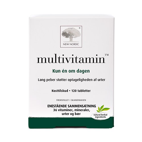Multivitamin - 120 tabletter - New Nordic