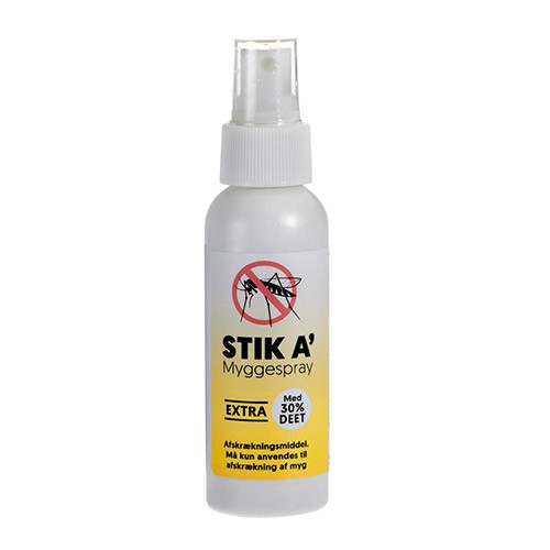 Billede af Myggespray EXTRA med 30% DEET - 100 ml - Stik A