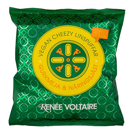 Cheezy linsepuffer - 60 gram - Renée Voltaire