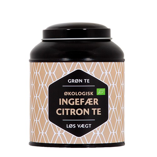 Grøn Te Ingefær Citron Økologisk - 100 gram - Chaplon