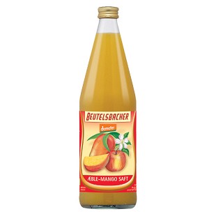 Billede af Æble Mango saft Økologisk Demeter Beutelsbacher - 750 ml