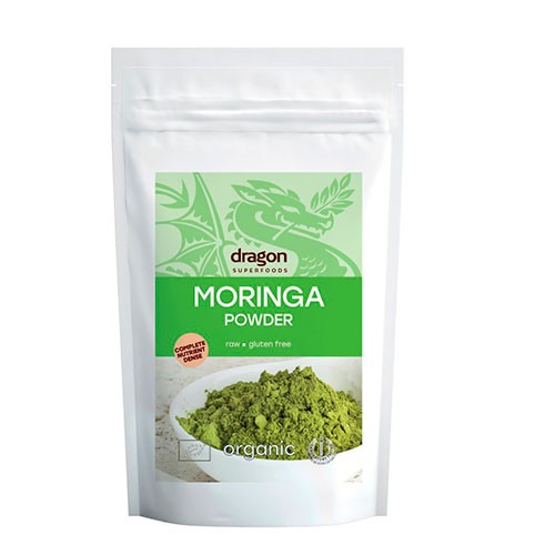 Moringa Pulver - 200 gram - Dragon Superfoods