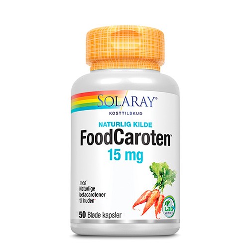 Food Caroten Kapsler Solaray