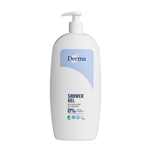 Billede af Family Shower Gel - 1 Liter - Derma hos Økologisk-Supermarked