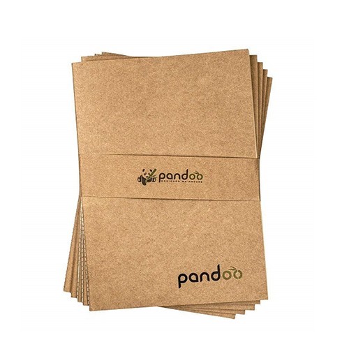 Notesbøger A5 i bambus, 5 stk. - 1 pakke - Pandoo