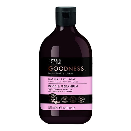 Billede af Badesæbe rose & geranium - 500 ml - Baylis & Harding Goodness