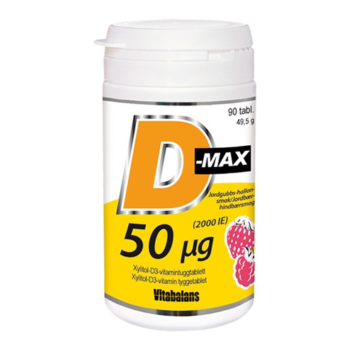 D-Max 50 µg - 90 tabletter - Vitabalans