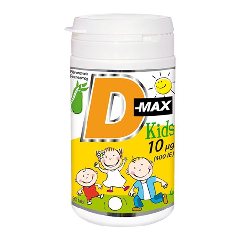 D-max Kids 10 µg - 90 tabletter - Vitabalans