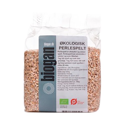 Perlespelt Økologisk - 650 gram - Biogan