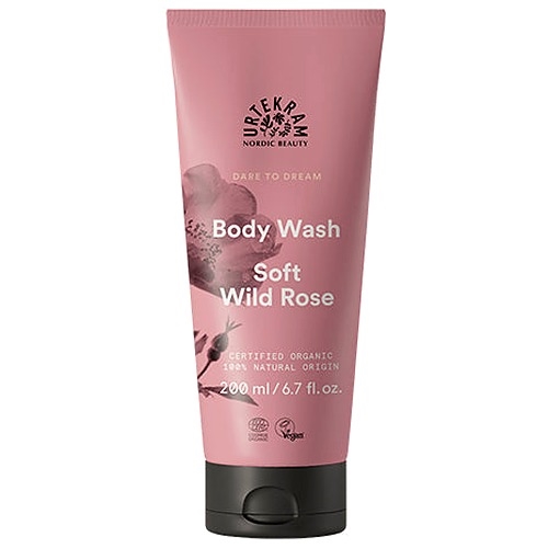 Body Wash Soft Wild Rose - 200 ml - Urtekram