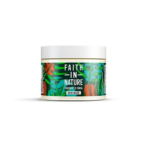 Billede af Kokos & Sheasmør hårmaske - 300 ml - Faith in Nature