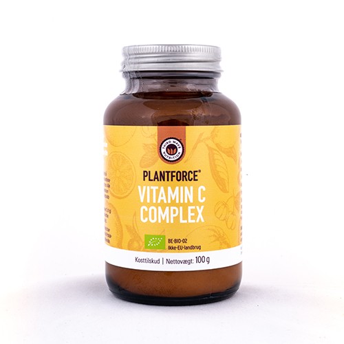 Vitamin C Complex Økologisk Plantforce - 100 gram - Plantforce