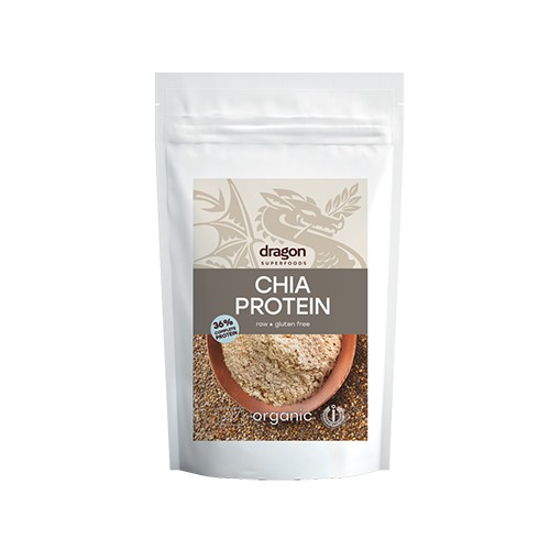 Chia Protein Økologisk - 200 gram - Dragon Superfoods