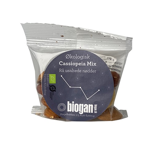 Cassiopeia mix rå Økologisk - 30 gram - Biogan