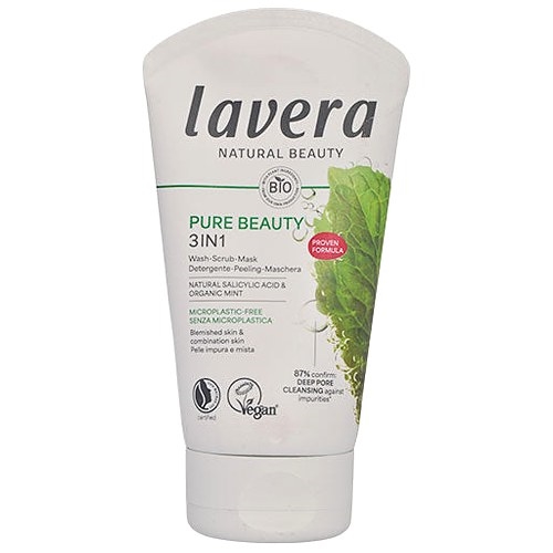 Pure Beauty 3IN1 Wash Scrub Mask - 125 ml - lavera