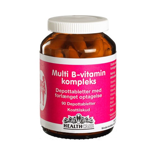 Multi B-Vitamin kompleks  - 90 tab - Health Care