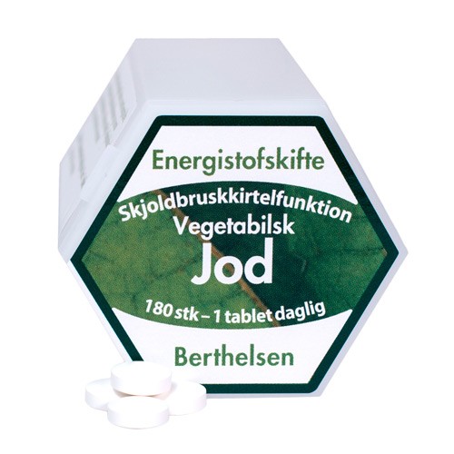 Jod 225 mcg - 180 tab - Berthelsen 