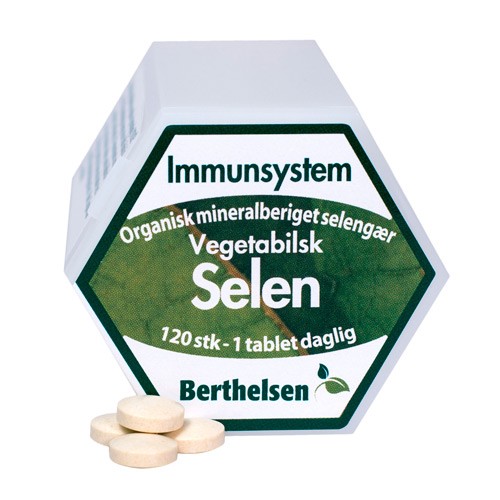 Selen 100 mcg - 120 tab - Berthelsen 