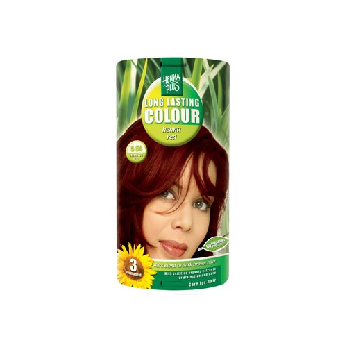 Hennaplus 5.64 hårfarve henna red - 80 ml - Dehn & Co A/S