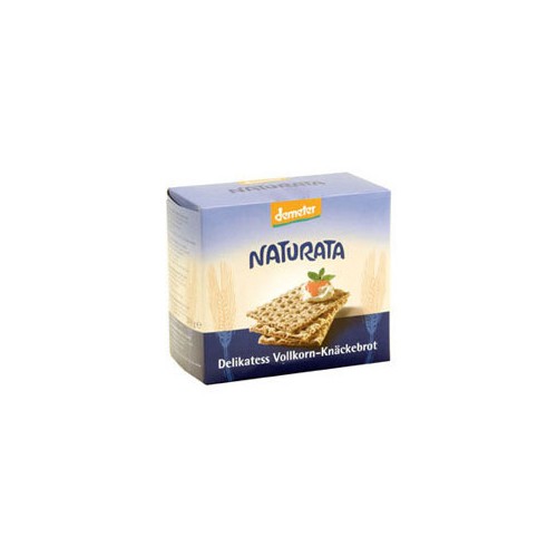 Knækbrød fuldkorn demeter Økologisk - 250 gr - Naturata 