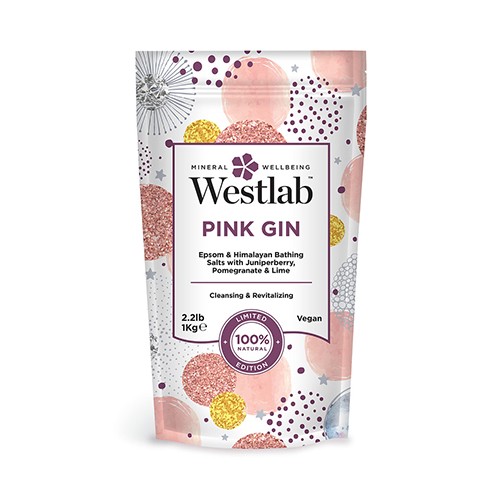 Badesalt Pink Gin - 1 kg - Westlab