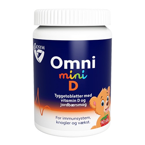 OmniMINI vitamin D - 90 tabletter - Biosym