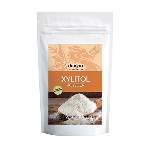 Xylitol Økologisk - 250 gram - Dragon Superfoods