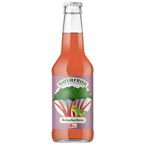 Rabarberbrus kologisk - 250 ml