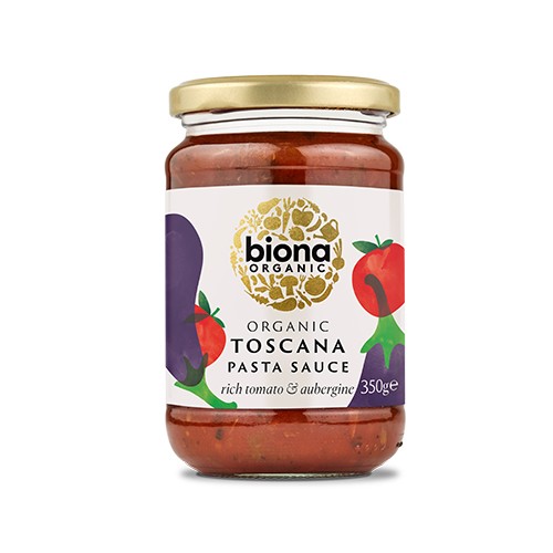 Pastasovs Toscana Økologisk - 350 gram - Biona Organic