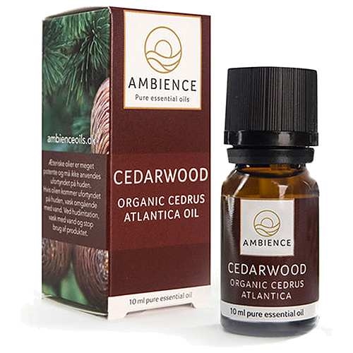 Ambience Cedertræsolie, øko - 10 ml - Ambience