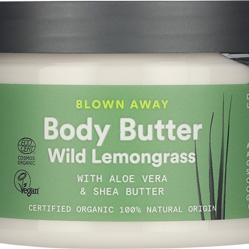 Body Butter Wild Lemongrass - 150 ml - Urtekram Body Care