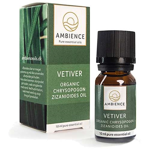 Ambience Vetiver olie, øko - 10 ml - Ambience