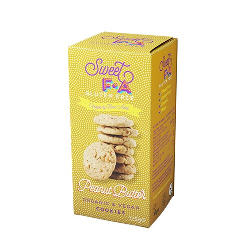 Jordnøddesmør Cookies Økologisk Sweet FA - 125 gram - Island Bakery