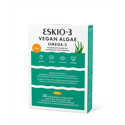 Eskio-3 Vegan Algae - 30 kapsler - Eskio3